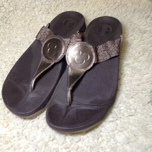 FitFlop Brown Disney Collab. W10, Mickey Mouse, Comfort, Disney fan, Vacation